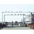 Highway Traffic Monitor Frame Structure Galvanized Pole